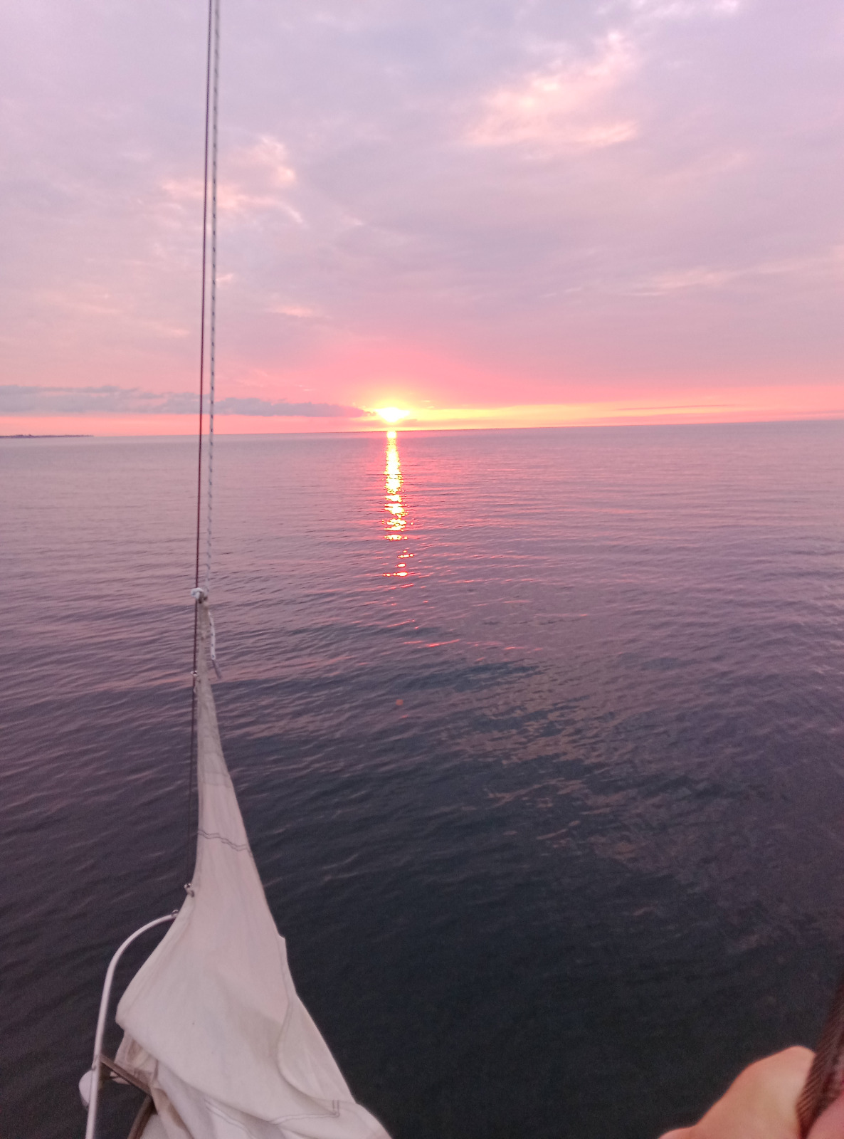 Aufwachen auf der Ostsee